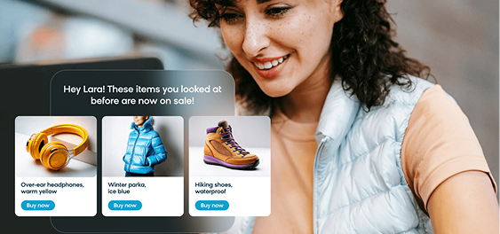 hyper-personalized shopping journeys for ecommerce and retail