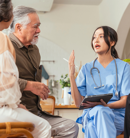 mhealth solution for patients and their caretakers