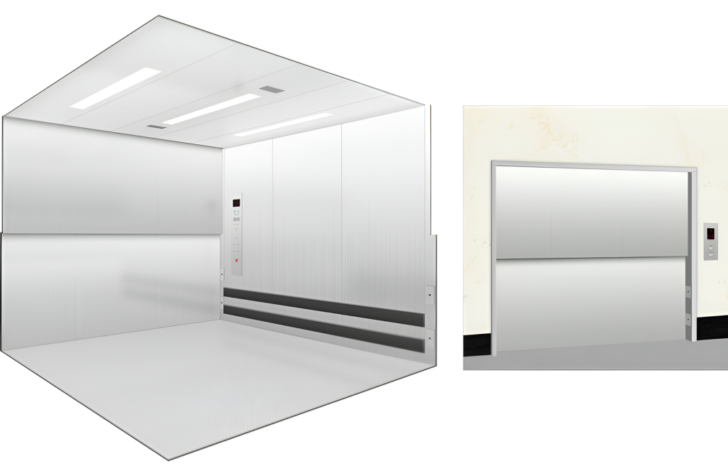 CỬA MỞ LÙA ĐỨNG 2 CÁNH 