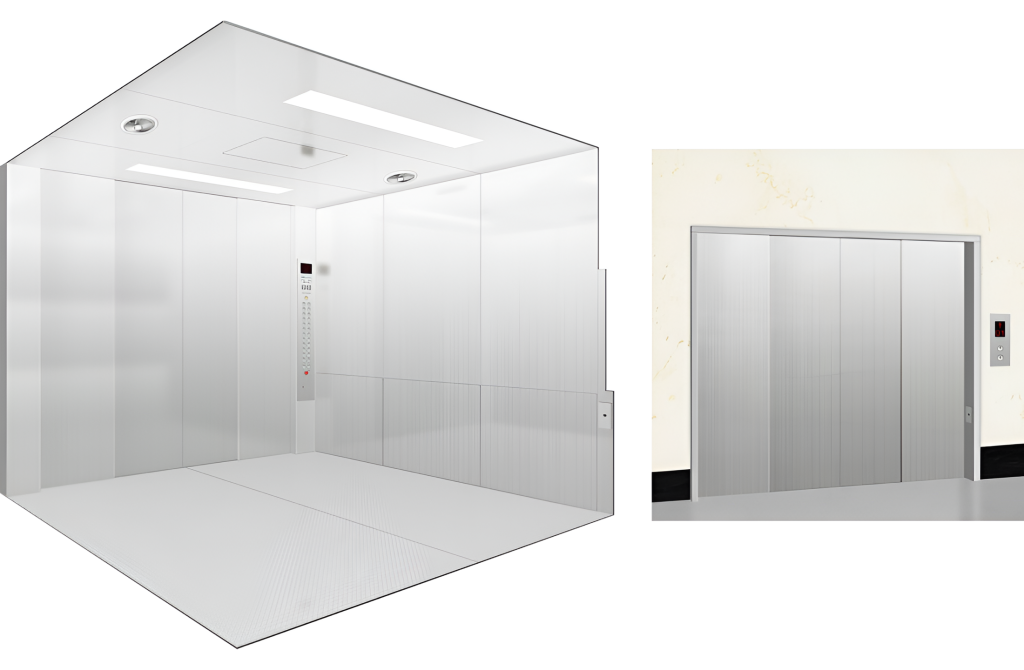 CỬA MỞ LÙA TRUNG TÂM 4 CÁNH